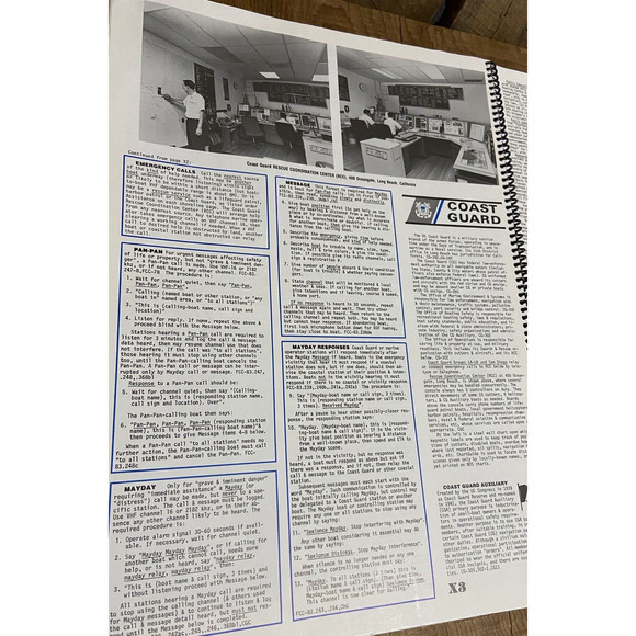 California Coastal Charts Cruising Guide Fishing Scuba Boating Vintage HTF OOP - Picture 3 of 13